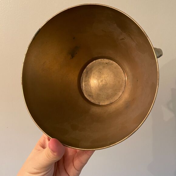 Vintage Brass Bowl - Picture 3 of 8